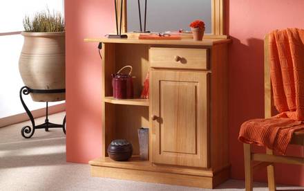 Piezas Auxiliares: mueble auxiliar, zapateros, entradas, espejos, baules, etc.